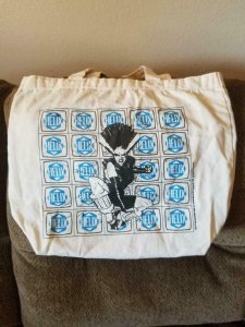 HELIX / DC BAG, Tote, 14x14, San Diego Comic Convention, 1996, SDCC Expo