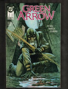 Green Arrow # 1 & 2 ~ Hunter's Moon Part 1 and 2 ~ 1988 (9.2 OB) WH
