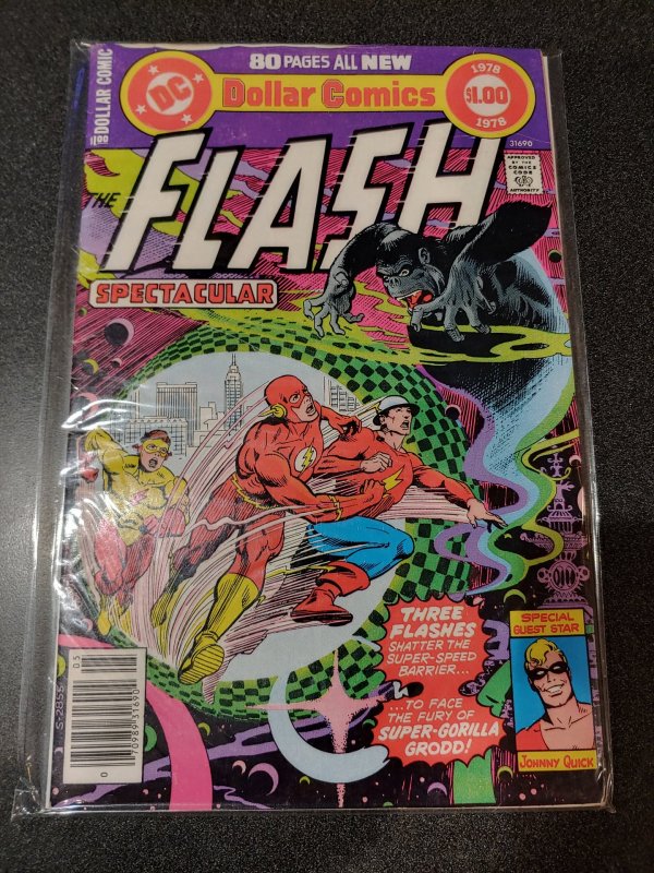 THE FLASH SPECTACULAR BRONZE AGE DOLLAR COMICS EXCLUSIVE 1978 OVERSIZED