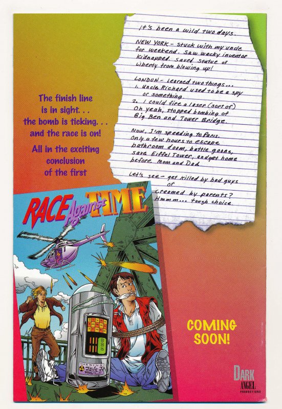 Race Against Time (1997) #1-2 VF/NM Complete series