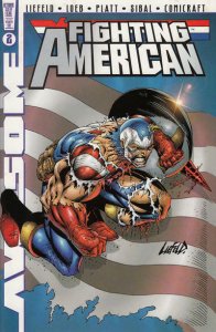Fighting American, The #2 ROB LIEFELD Cover Awesome Comics October 1997 (VFNM)