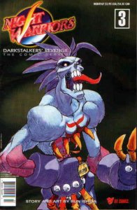 Night Warriors: Darkstalkers' Revenge the Comic Series #3 VF/NM ; Viz
