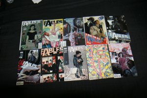FABLES AND FAIREST MIXED LOT OF 121 COMICS... VF - NM
