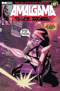 Amalgama Space Zombie Galaxys Most Wanted #1 (Cvr A Young) Action Lab - Dange...