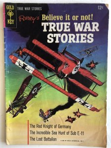 Ripley’s believe it or not TRUE WAR 1, VG, First Issue!!