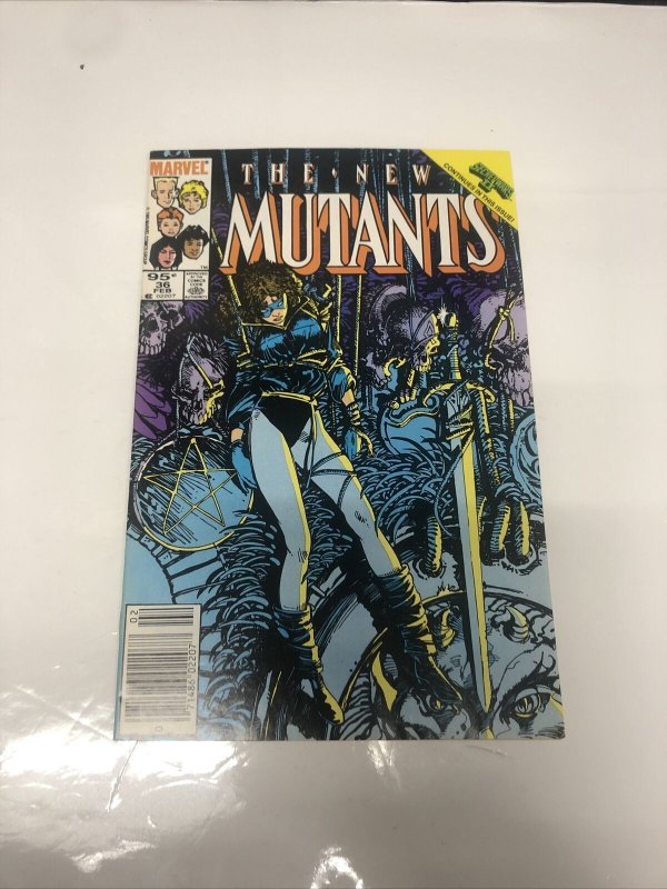 The New Mutants (1986) # 36 (VF) Canadian Price Variant • Chris Claremont