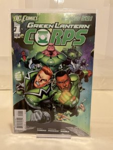 Green Lantern Corps #1  9.0 (our highest grade)  New 52!  2011