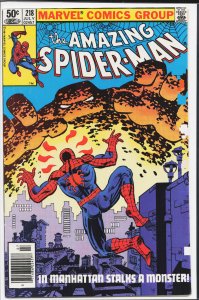 The Amazing Spider-Man #218 (1981) Spider-Man