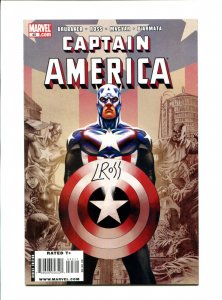 Captain America #45 - Signed Luke Ross ~ WE COMBINE SHIPPING ~ (8.5) 2009