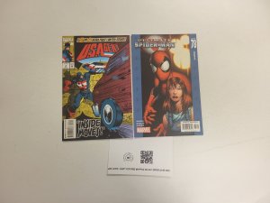 2 Marvel Comics #78 Ultimate Spiderman + #2 US Agent 66 TJ27