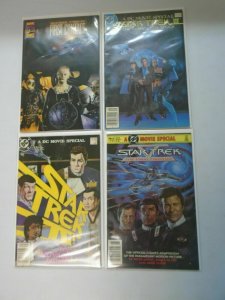 Star Trek movie comics 4 different issues 6.0/FN