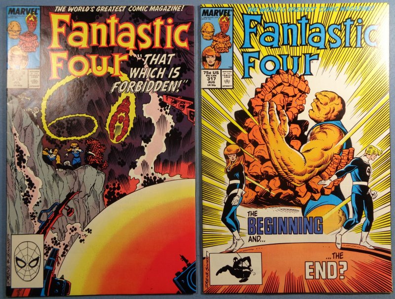 Fantastic Four Lot #300-324 Complete Run Dr Doom