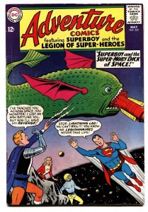 ADVENTURE COMICS #332 comic book 1966-SUPERBOY LEGION SUPER-HEROES