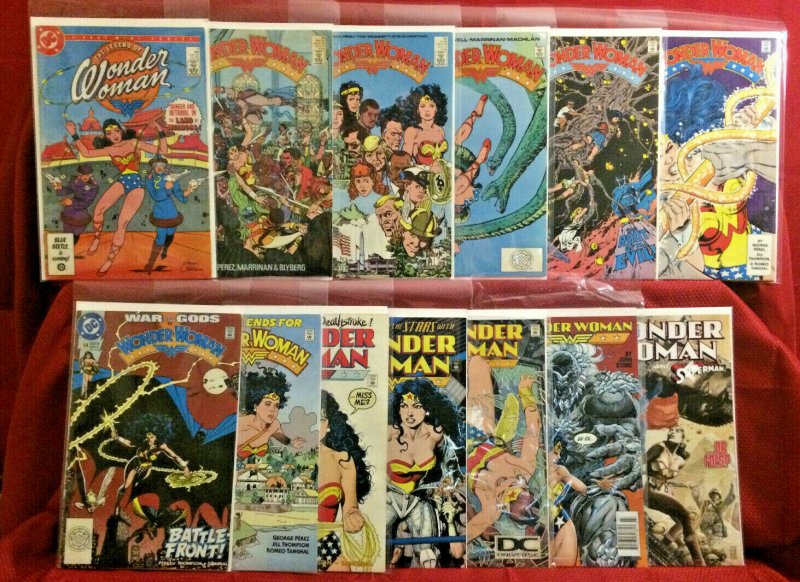 Wonder Woman Lot of 13 Comics From Seasons 1&2 and Wonder Woman DVD 