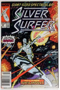 Silver Surfer #25 Newsstand Edition (1989)