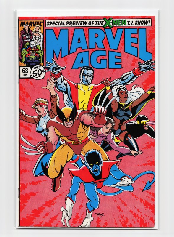 Marvel Age #63 (1988) X-Men