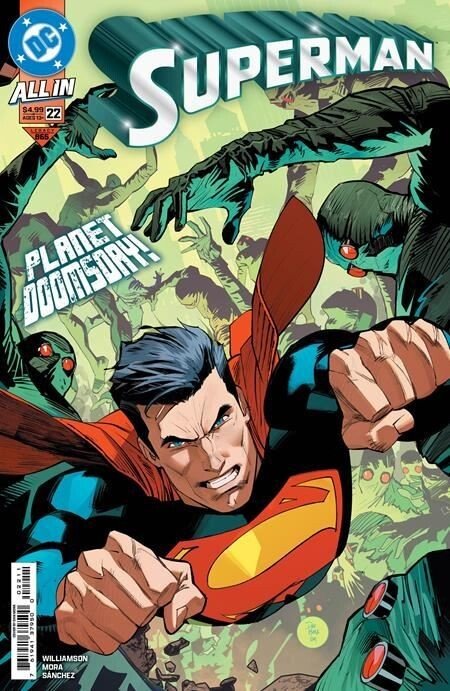 Superman #22 Cvr A Dan Mora DC Comics Comic Book