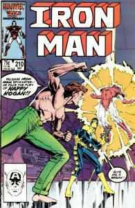 Iron Man #210 (1986) Iron Man