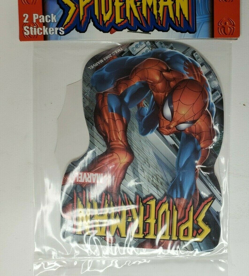 Spider Man Sticker Lot 2003 2007 Marvel comic NM NOS Rare