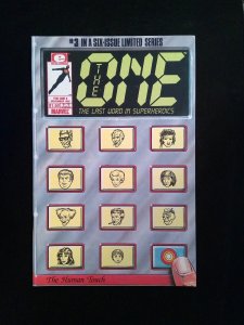 The One #3  MARVEL Comics 1985 NM