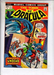 Tomb of Dracula #11 (Aug-73) FN/VF Mid-High-Grade Dracula