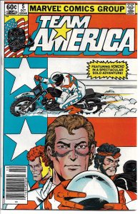 Team America 5 - Bronze Age -  Oct., 1982 (VF)