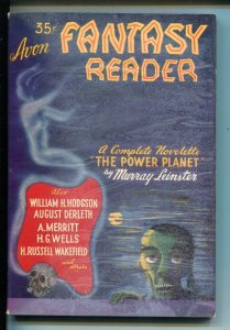 PULP:  AVON FANYASY READER #1 1947-1ST ISSUE-H G WELLS-LEINSTER-ASHTON SMITH-fn