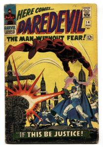 DAREDEVIL #14 comic book 1966 MARVEL COMICS KA-ZAR  G