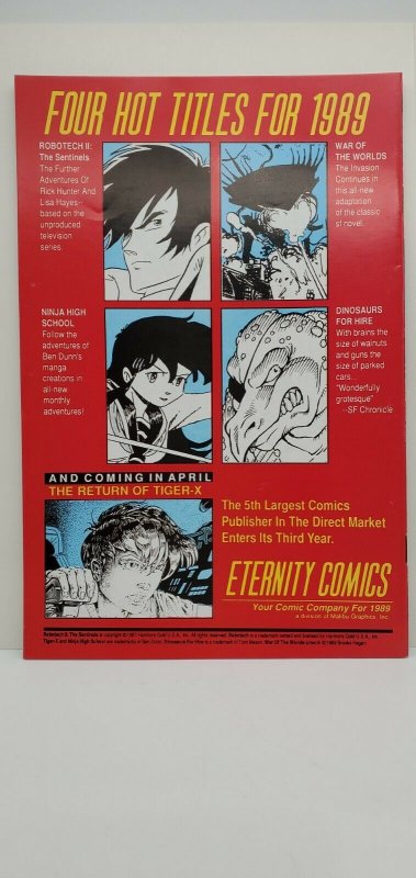 New Humans, The (3 LOT combo)  #3, #11, #12    Eternity Pub.