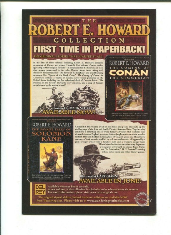 CONAN #1 - CAMPBELL VARIANT COVER (9.2) 2004