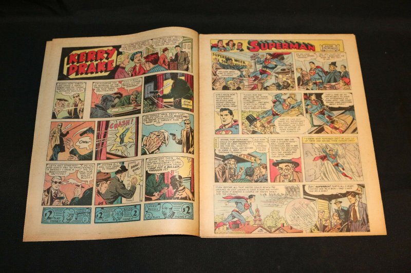 1951 Sunday Mirror Weekly Comic Section January 14th (VF) Superman Joe Palooka