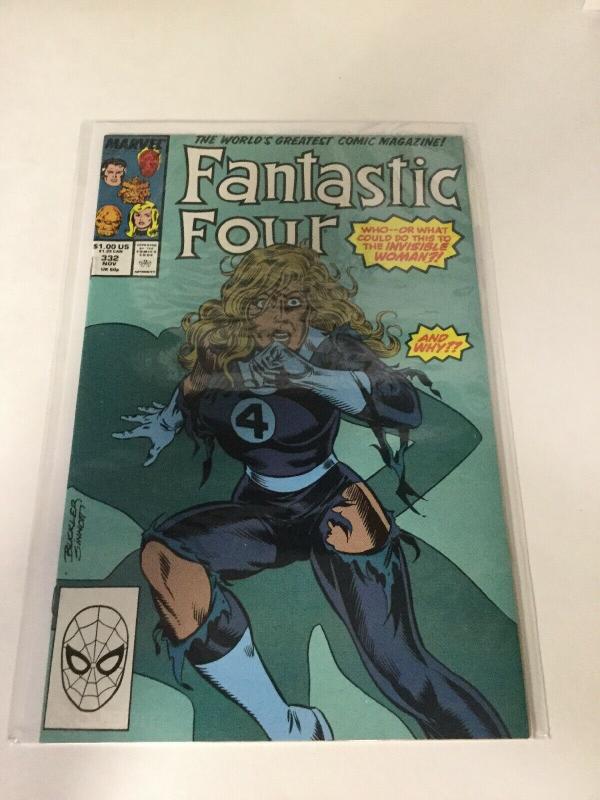 Fantastic Four 332 Nm- Near Mint- Marvel Comics