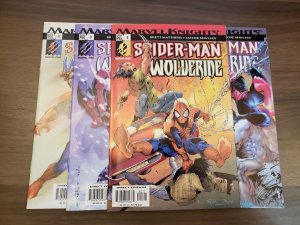 Spider-Man Wolverine (Marvel 2003) #1,2,3,4 SET | Brett Matthews Vatche Mavlian