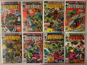 Defenders comics lot #7-50 + 1 annual + 4 giant-size newsstand 42 diff (1972-77)