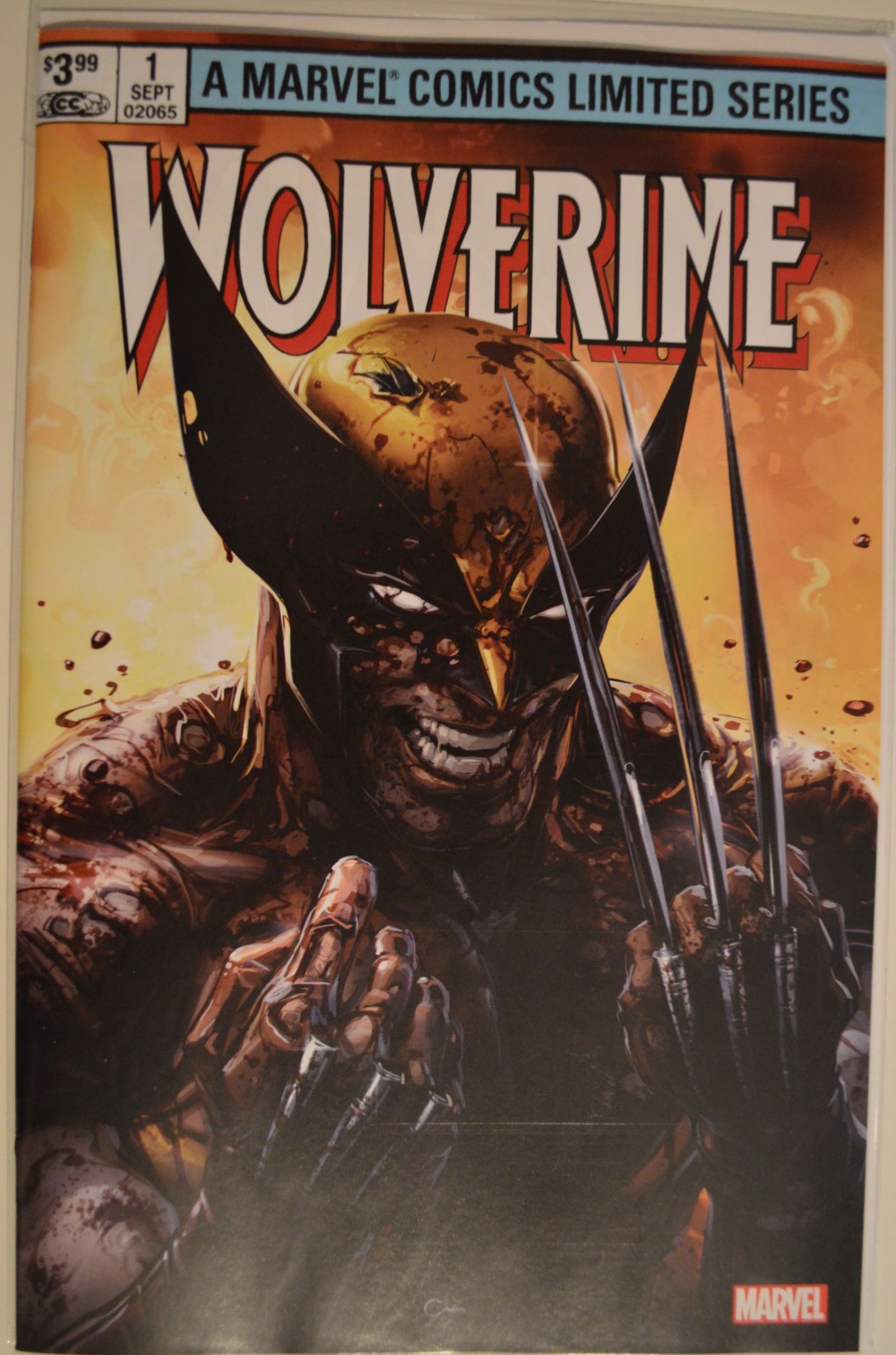 Wolverine #1 (2020); Clayton Crain Trade Dress Homage Variant | Comic