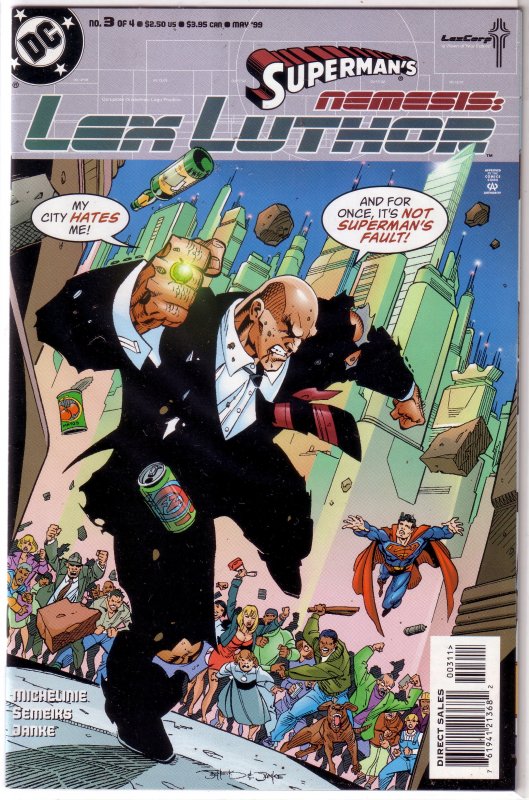 Superman's Nemesis  : Lex Luthor #3 of 4 VF