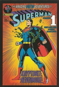 Superman #233 1971 4x5 Cover Postcard 2010 DC Comics Neal Adams