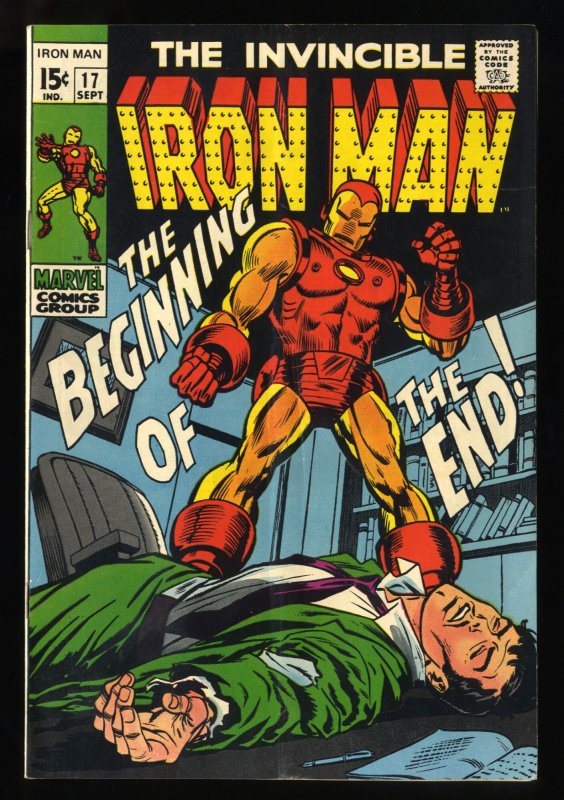 Iron Man #17 VG+ 4.5 1st Appearance Madame Masque!