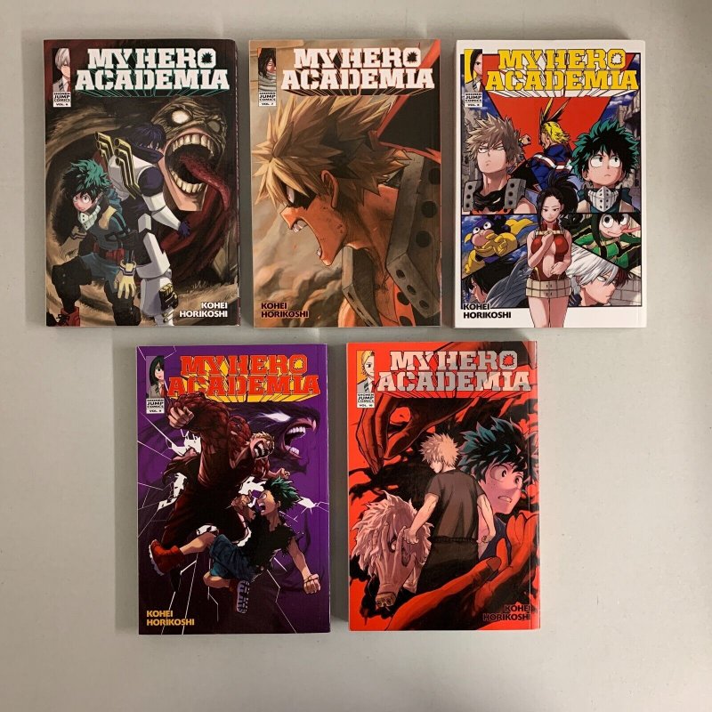 My Hero Academia Volume 6-10 Collection 5 Books Set (Series 2) by Kohei  Horikoshi