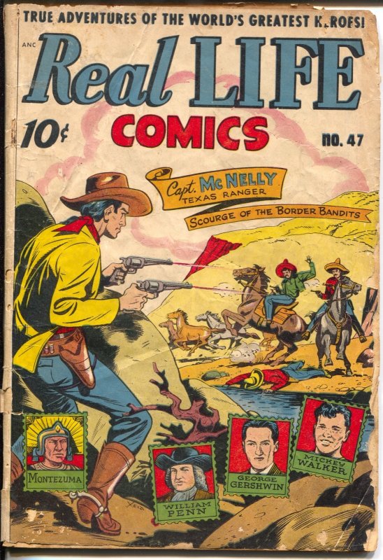 Real Life #47  1948 - Nedor  -G- - Comic Book