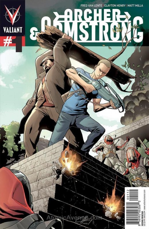 Archer and Armstrong (2nd Series) #1 (2nd) VF/NM; Valiant | we combine shipping 