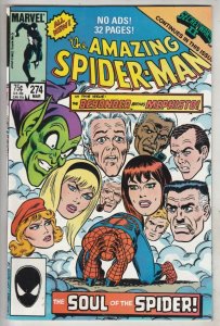 Amazing Spider-Man #274 (Mar-86) NM- High-Grade Spider-Man