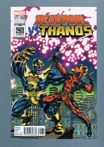 Deadpool Vs. Thanos LOT #1-2 - Regular & Books-A-Million Variant Covs (9.2) 2015