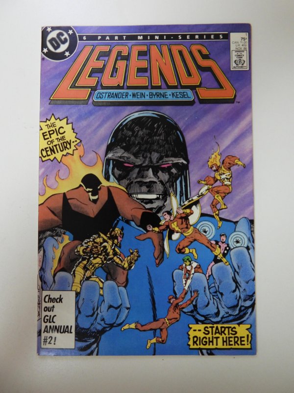 Legends #1 (1986) 1st appearance of Amanda Waller VF condition