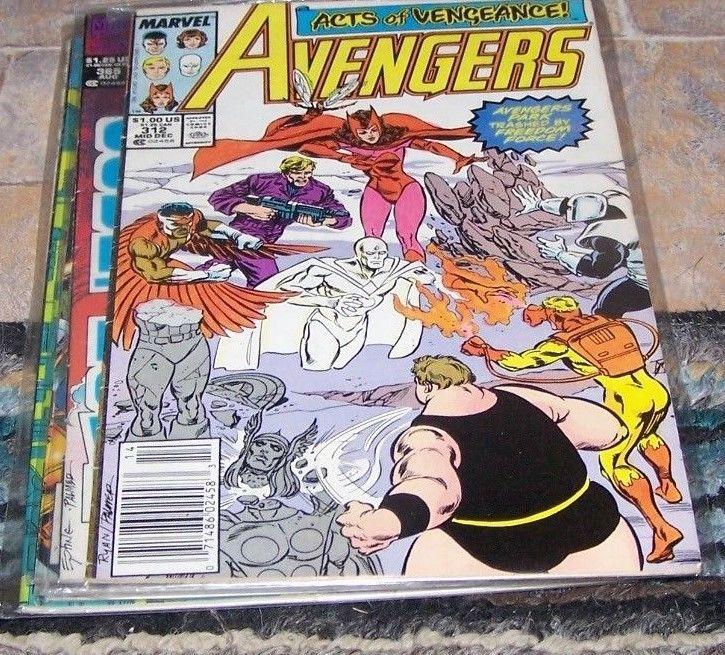 Avengers  #312 (Dec 1989, Marvel) acts of vengence freedom force xmen