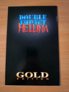 Double Impact / Hellina #1 Gold Nude Variant ~ NEAR MINT NM ~ 1996 Comics GGA
