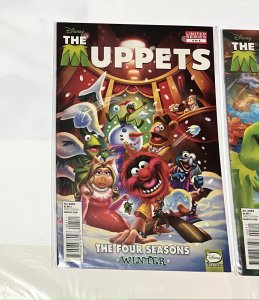 2 The Muppets Marvel Comic Books# 3 4 Avengers Defenders Thor Hulk 18 JS14