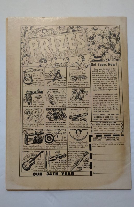 Fightin' Marines #5 (1952) VG+ 4.5 Matt Baker cover