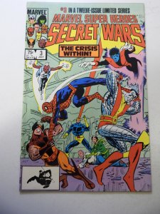 Marvel Super Heroes Secret Wars #3 (1984) VF+ Condition