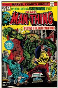 MAN THING (1974) 19 VF July 1975